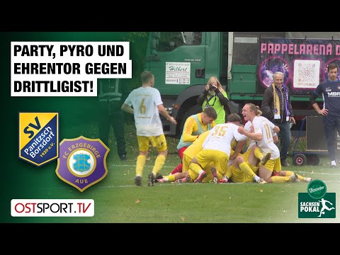 Party, pyrotechnics, and a consolation goal against a third-division team! Panitzsch/Borsdorf vs....