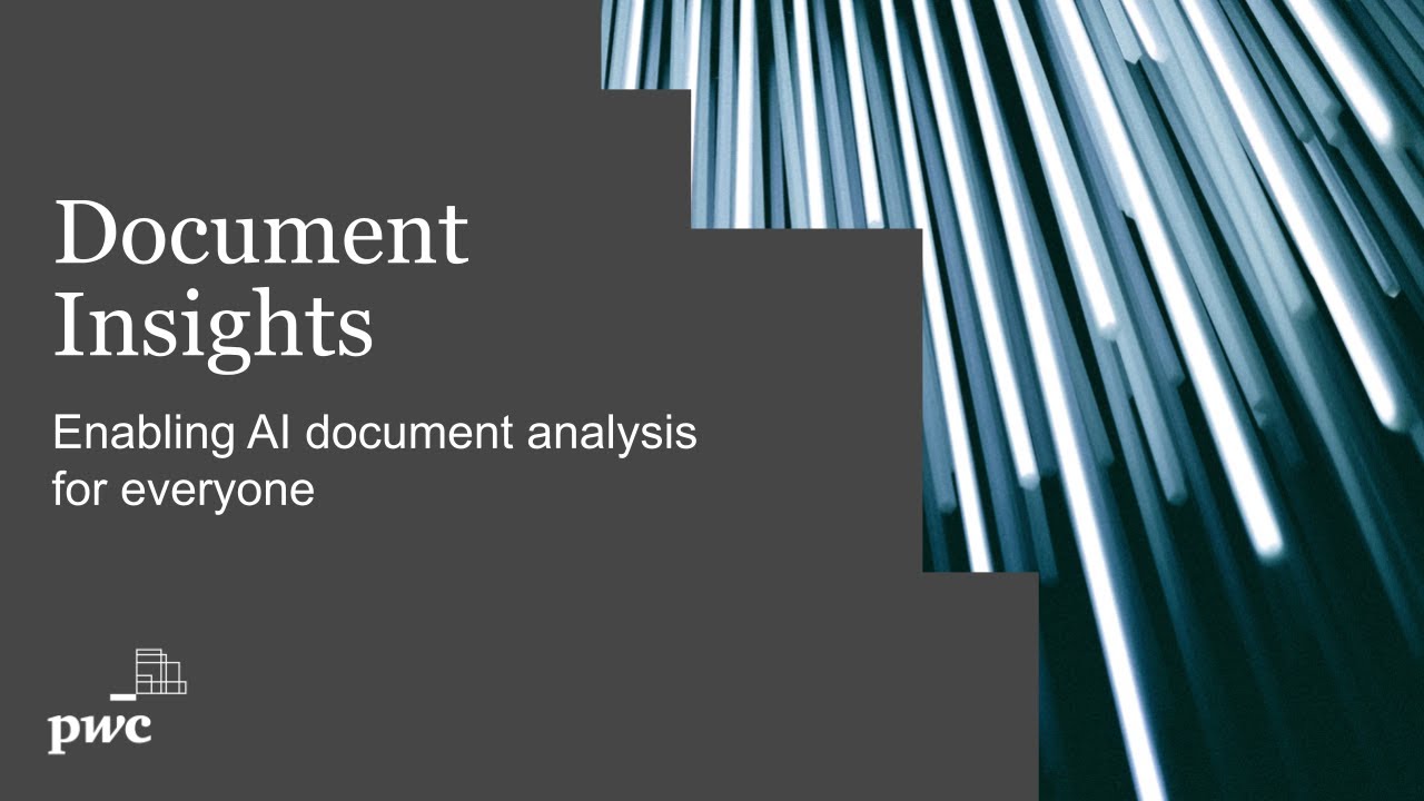 Document Insights – AI-based document analysis
