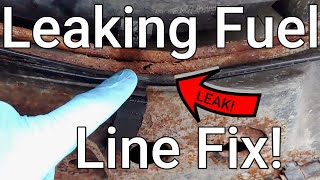 How To Fix Leaking Fuel Lines  | ALL Makes And Models