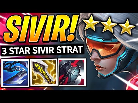 HYPER CARRY SIVIR 3 STAR STRATEGY!! | Teamfight Tactics Guide | TFT Set 8.5 Ranked