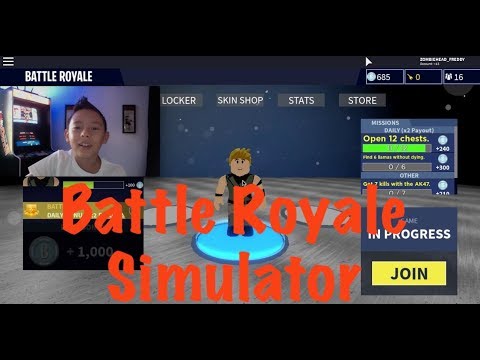 Battle Royale Simulator (Roblox) - Vid 2
