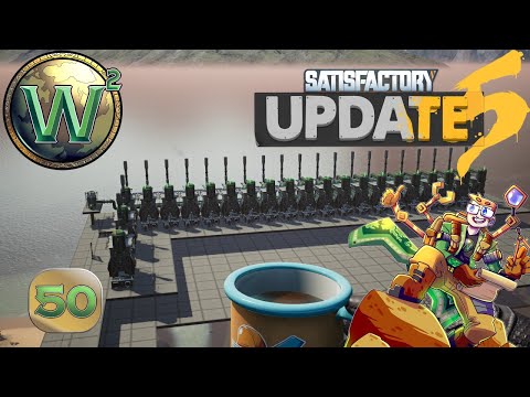 Satisfactory Update 5, Episode 50 - Let's Play, Stream
