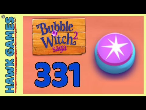 Bubble Witch 2 Saga Level 331 (Classic mode) - 3 Stars Walkthrough, No Boosters