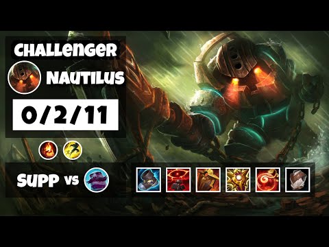 Nautilus 11.17 Gameplay Challenger Replay S11 Support (0/2/11) - BR