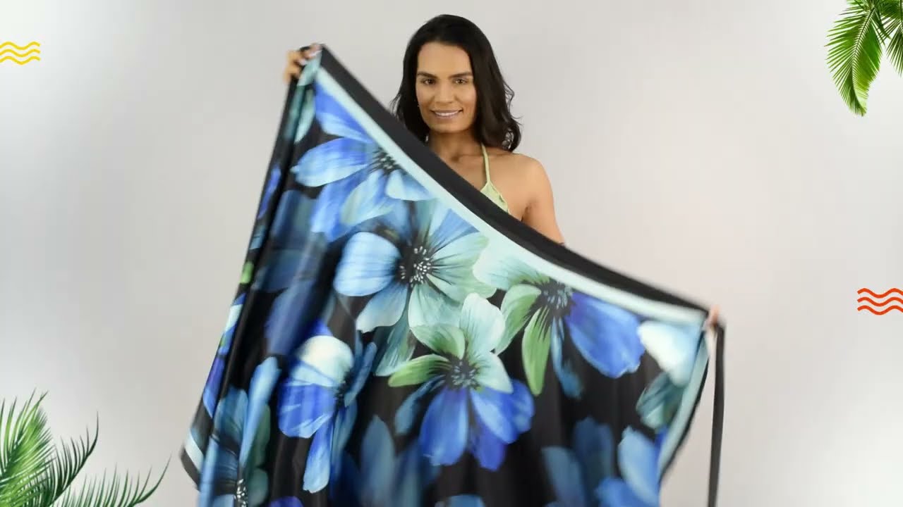 COMO USAR SAIA PAREÔ - MODOS DE USO DAS SAIDAS DE PRAIA - CANGA - MODA PRAIA