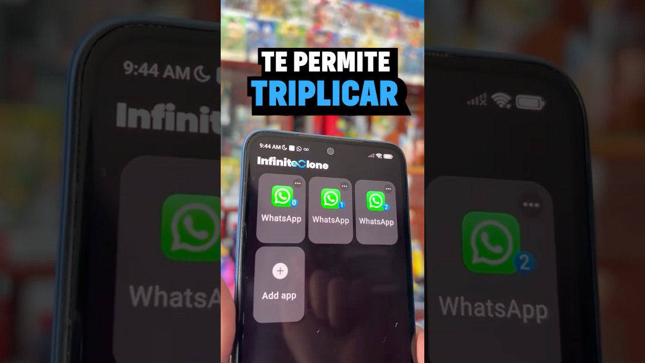 An app for cloning applications: InfiniteClone