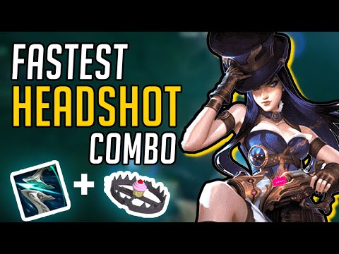 How to do the fastest Caitlyn Full Damage Combo