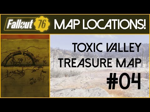 💀Fallout 76 || Toxic Valley 4 (Treasure Map Location)💀