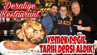 Necati Şeften Yemek ve Tarih Dersi Aldık - Deraliye Restaurant -Sultan