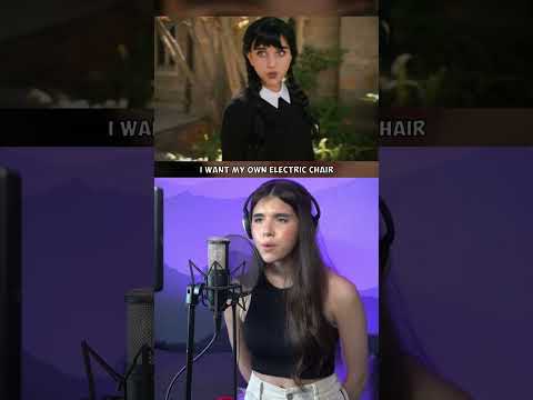 It's a WEDNESDAY musical! (based on the Netflix show) #wednesday #shorts #musical #wednesdayaddams