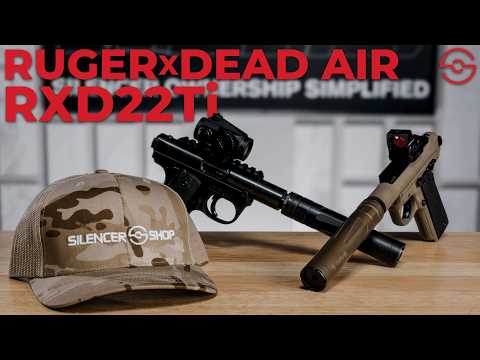 Ruger X Dead Air RXD22Ti – Quick Detach 22lr Suppressor