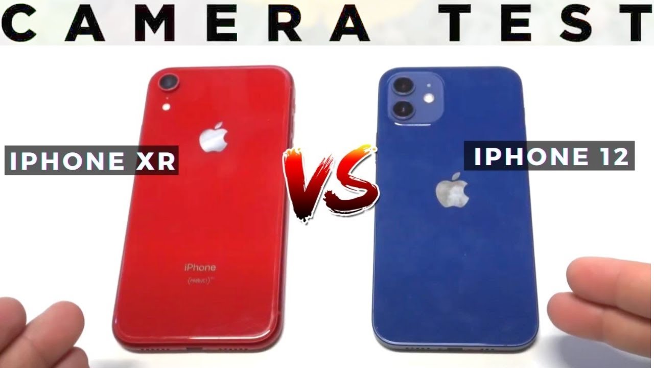 iPhone 12 Vs iPhone XR Camera Comparison!