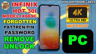 Infinix Hot 30i Hard Reset | Infinix Hot 30i X669C Pattern Lock Remove without PC