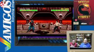 Amigos Plays Mortal Kombat II (Amiga)
