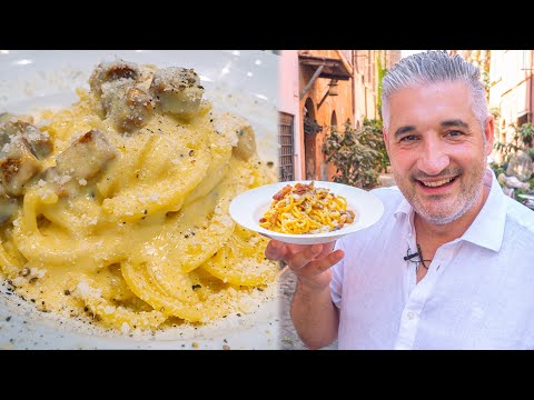 Comendo a CARBONARA MAIS DELICIOSA do mundo em Roma?!