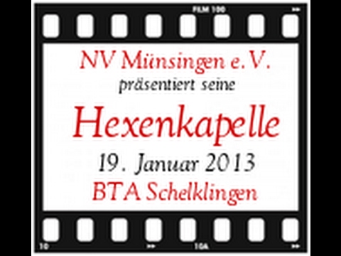 19.01.2013 Auftritt Hexenkapelle - BTA Schelklingen