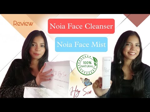Checking out Noia Foaming Cleanser & Face Mist | Sia Khan
