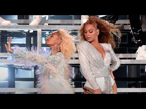 Beyoncé & Solange dancing in Homecoming 🐝💛💖