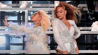 Beyoncé &amp; Solange dancing in Homecoming 🐝💛💖