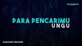 Download lagu Ungu – Para PencariMu (Karaoke Version) mp3 Download lagu Ungu – Para PencariMu (Karaoke Version) mp3