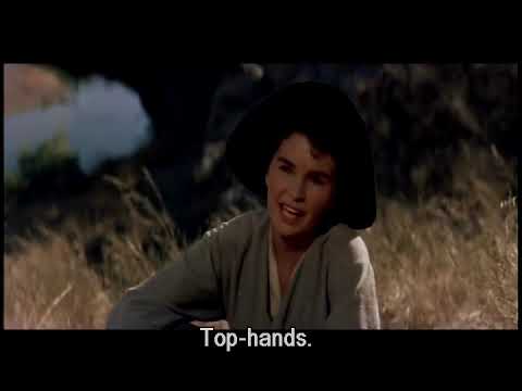 (clip - The big country) - Gregory Peck, Jean Simmons (4.53min)