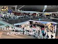 Walking Tour Of Leonardo Da Vinci Airport Rome Fiumicino Airport
