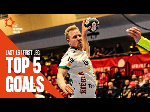 BUZZER-BEATER IN-FLIGHT FAST BREAK FROM GULLIKSEN | Top 5 Goals | Last 16 | First leg