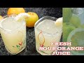 Sour Orange Juice L Fresh Squeezed Orange Juice L Homemade Orange Juice