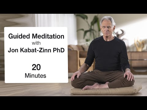 20 Minute Guided Meditation with Jon Kabat-Zinn PhD