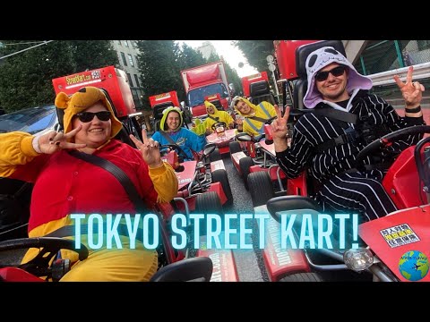TOKYO STREET KART! We Went Go Karting In Tokyo! Mario Kart IRL!
