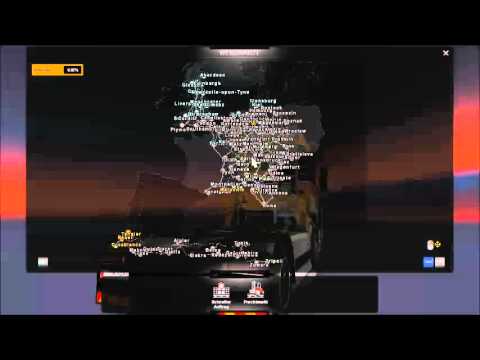 Drag and drop ETS 2 Map 2.0 mod map