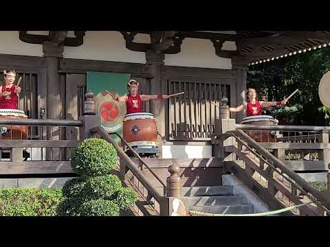 Matsuriza Taiko Drummers: A Japanese Cultural Spectacle in 4K Epcot World Showcase
