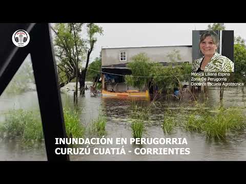 Inundación en Perugorria - Curuzú Cuatiá - Corrientes