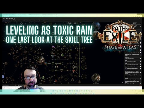 My 3.17 Toxic Rain Leveling Plan