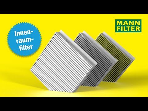 Welche Vorteile bieten Premium-Innenraumfilter von MANN-FILTER?