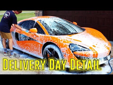 McLaren 570s First Wash / Detail