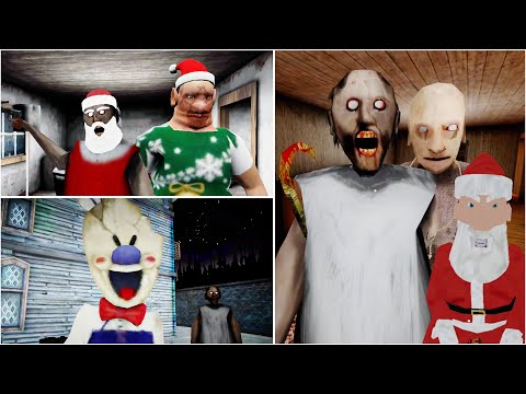 Granny 1 2 3 All Chapters In Unofficial Modifications Full Gameplay