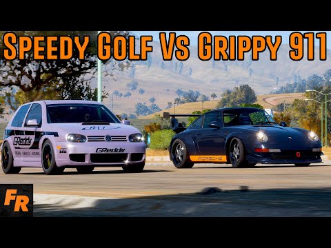 Forza Horizon 5 - Speedy Golf Vs Grippy 911