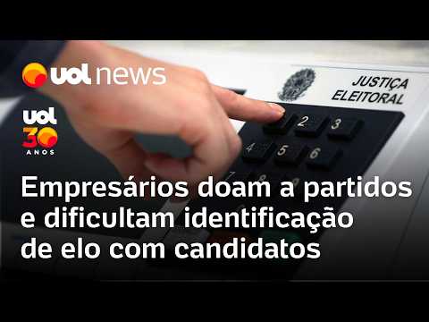 Empresários fazem doações a partidos em vez de direto a candidatos e ocultam elo eleitoral