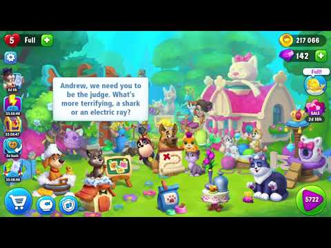 Fishdom 5722 Super Hard Level - 15 moves - NO BooSTERS