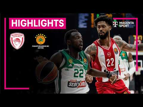 Olympiakos Piräus - Panathinaikos Athen | EuroLeague | MAGENTA SPORT