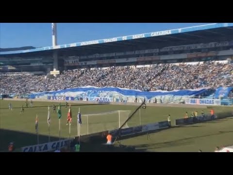 TORCIDA DO AVAÍ - O MAIOR BANDEIRÃO DA REGIÃO SUL - 2017