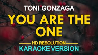 YOU ARE THE ONE - Toni Gonzaga &amp; Sam Milby 🎙️ [ KARAOKE ] 🎶