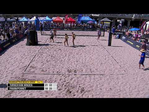 AVP MBO 2022 | Pavan/Ponnet vs. Turner/Van Winden | Court 1 | Gold Series