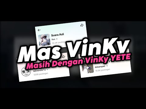 DJ MASIH DENGAN VINKY YETE - Mas VinKy YT (Slowed) TREND BOTAK MENGKANE FYP TIKTOK