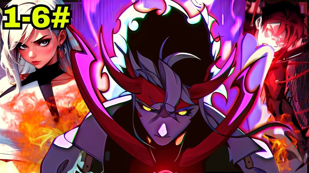 HISTORIA COMPLETA- Ele era HEROI e virou UM DEMONIO(E gostou) Evolução Demoniaca| Manhwa Recap [1-6]