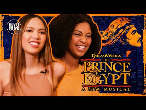 The Prince of Egypt The Musical Interview - Christine Allado (Tzipporah) & Alexia Khadime (Miriam)