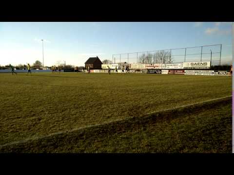 Goal Penalty Jens Lambrechts 3-3 KVK Wellen - KFC Sint-Lenaarts