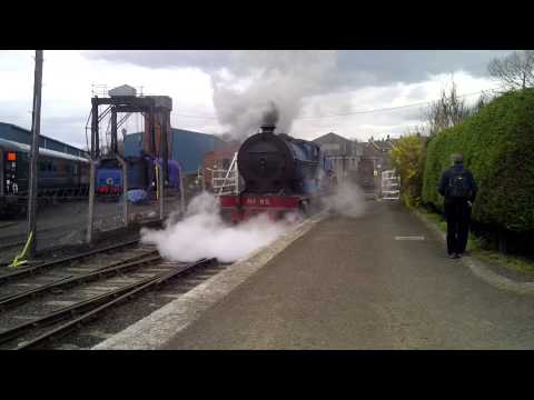 The Return of Ex GNR V Class 4-4-0 No.85 Merlin