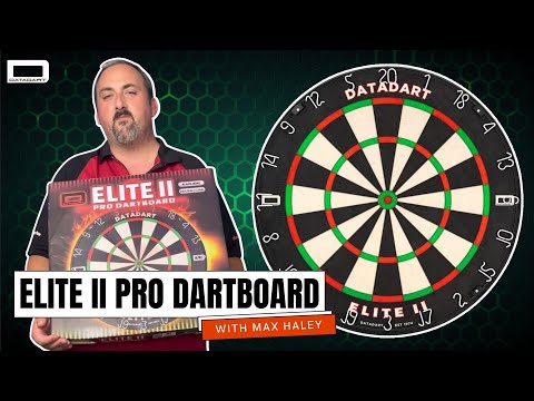 ELITE II DATADART DARTBOARD REVIEW WITH MAX HALEY